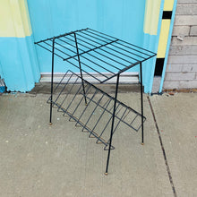 Load image into Gallery viewer, Painted Brass Record Player Stand