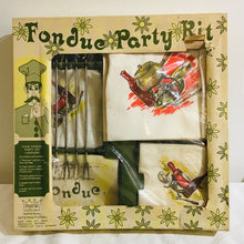 Load image into Gallery viewer, Vintage Fondue Party Kit