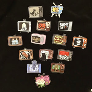Halloween Horror Pins