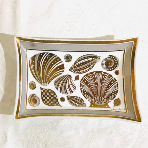 Georges Briard Glass Trinket Dish