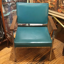 Load image into Gallery viewer, Vintage Chrome Frame Side Chair