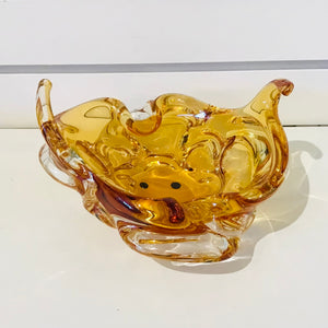 Amber Stretch Glass