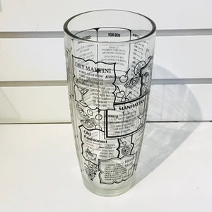 Vintage Glass Cocktail Shakers