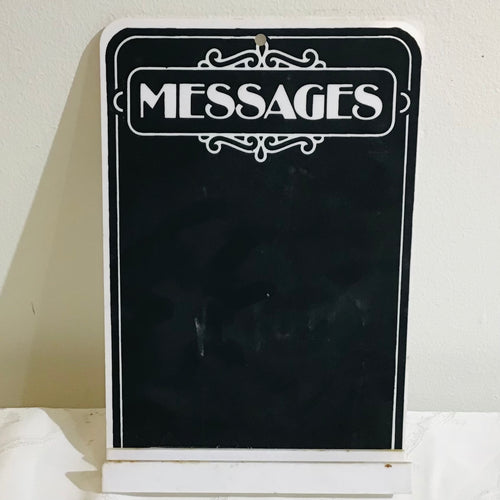 1970s Messages Chalkboard