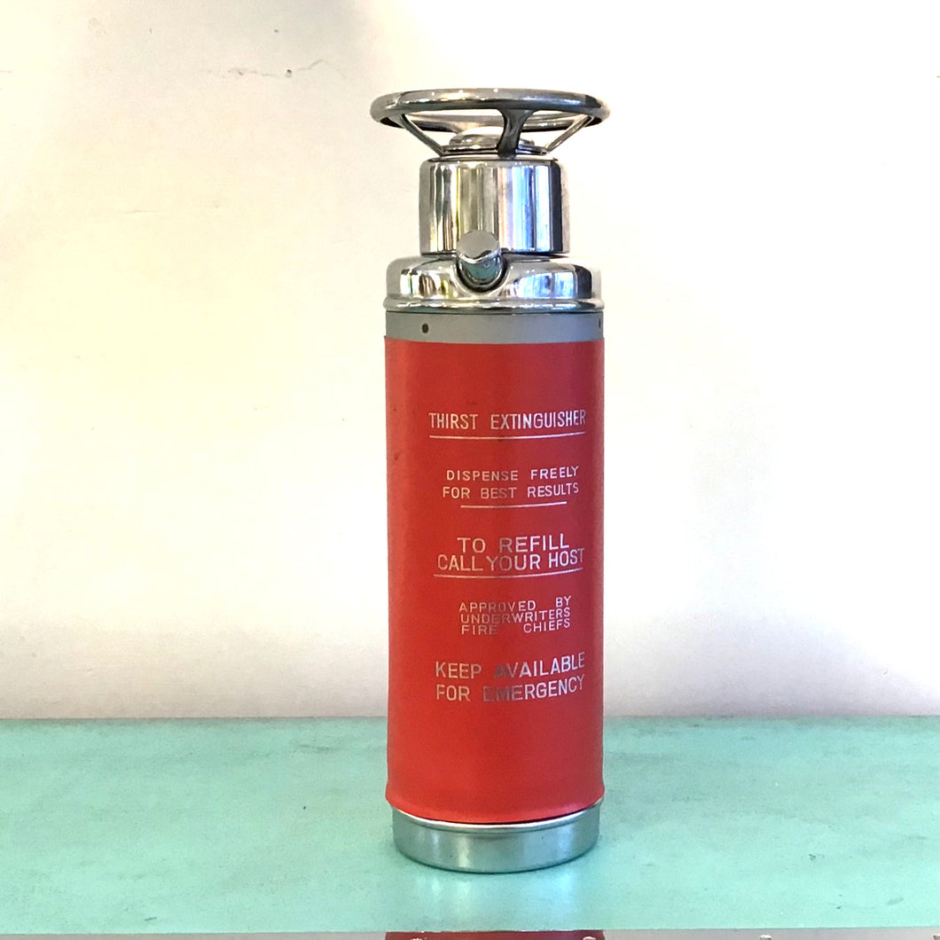 Novelty “Thirst Extinguisher” Cocktail Shaker