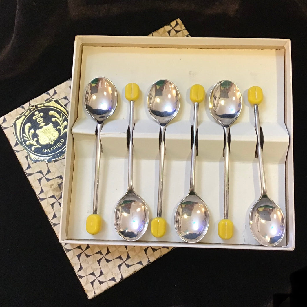 Set of Silverplate Coffee Spoons