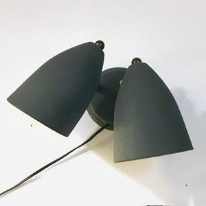 Double Bullet Wall Light Fixture