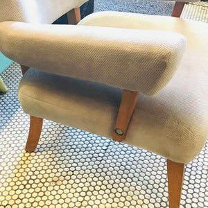 1950s Reupholstered Armchair