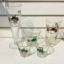 Load image into Gallery viewer, Antique Automobile Cocktail Glasses