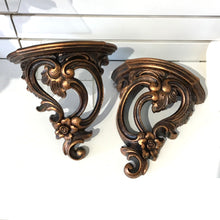 Load image into Gallery viewer, Pair of Rococo Style Shelves