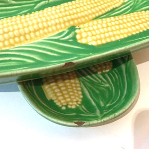 Vintage Corn on the Cob Serving Set