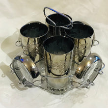 Load image into Gallery viewer, Vintage Silver Fade Cocktail Set
