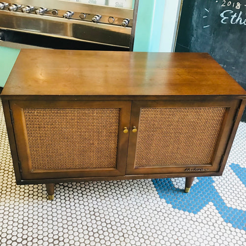 Vintage Record Storage Cabinet