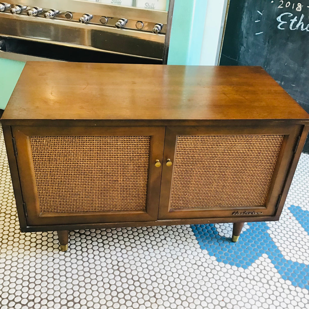 Vintage Record Storage Cabinet