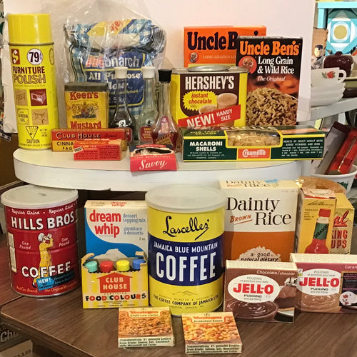 Vintage Kitchen Product Packaging