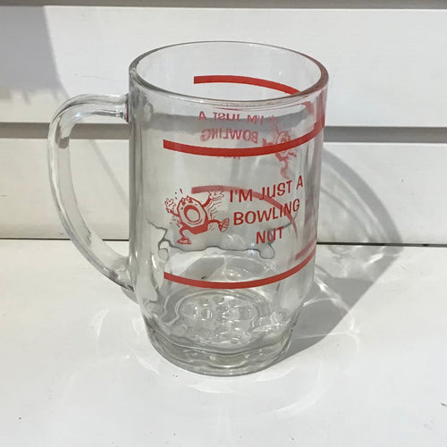 Vintage Bowling Nut Beer Mug