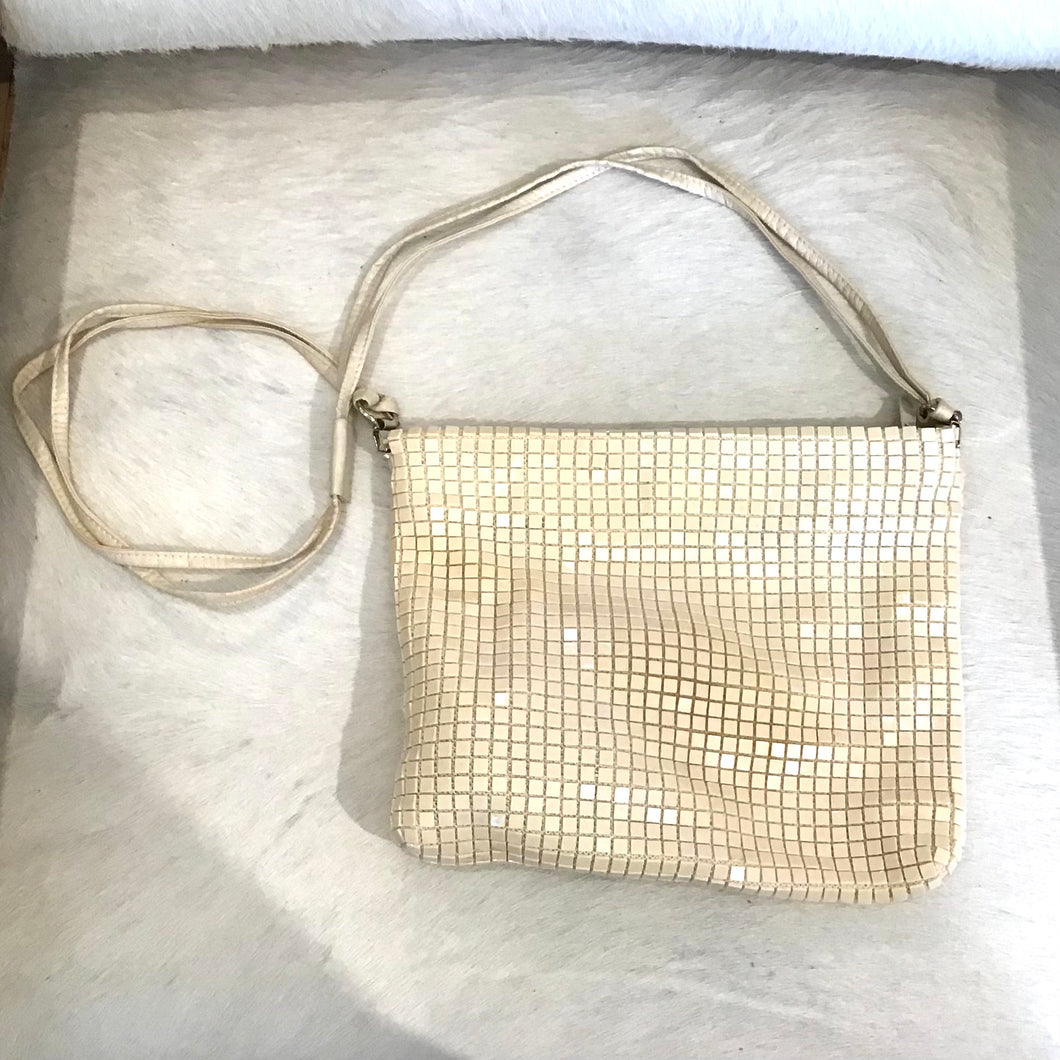 1980s Plastic Tiled Handbag