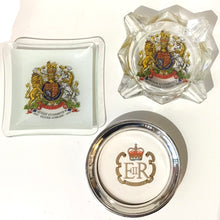 Load image into Gallery viewer, Queen Elizabeth Silver Jubilee Ashtrays