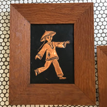 Load image into Gallery viewer, Vintage Stamped Copper Art