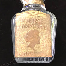 Load image into Gallery viewer, Vintage Pierce Laboratories Chicago Apothecary Bottle