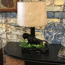 Load image into Gallery viewer, Kitschy Fifties Ceramic Panther Lamp