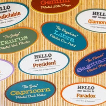Load image into Gallery viewer, Whiskey River Astrology Stickers