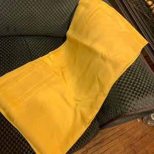 Vintage Yellow Tablecloth