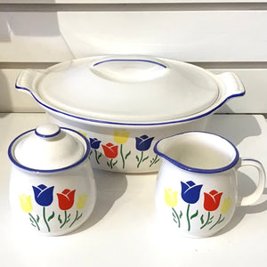 1980s Tulip Tyme Stoneware