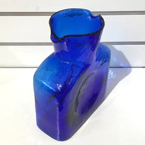 Blenko Cobalt Glass Water Carafe