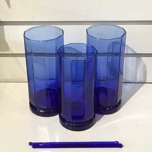 Cobalt Glassware