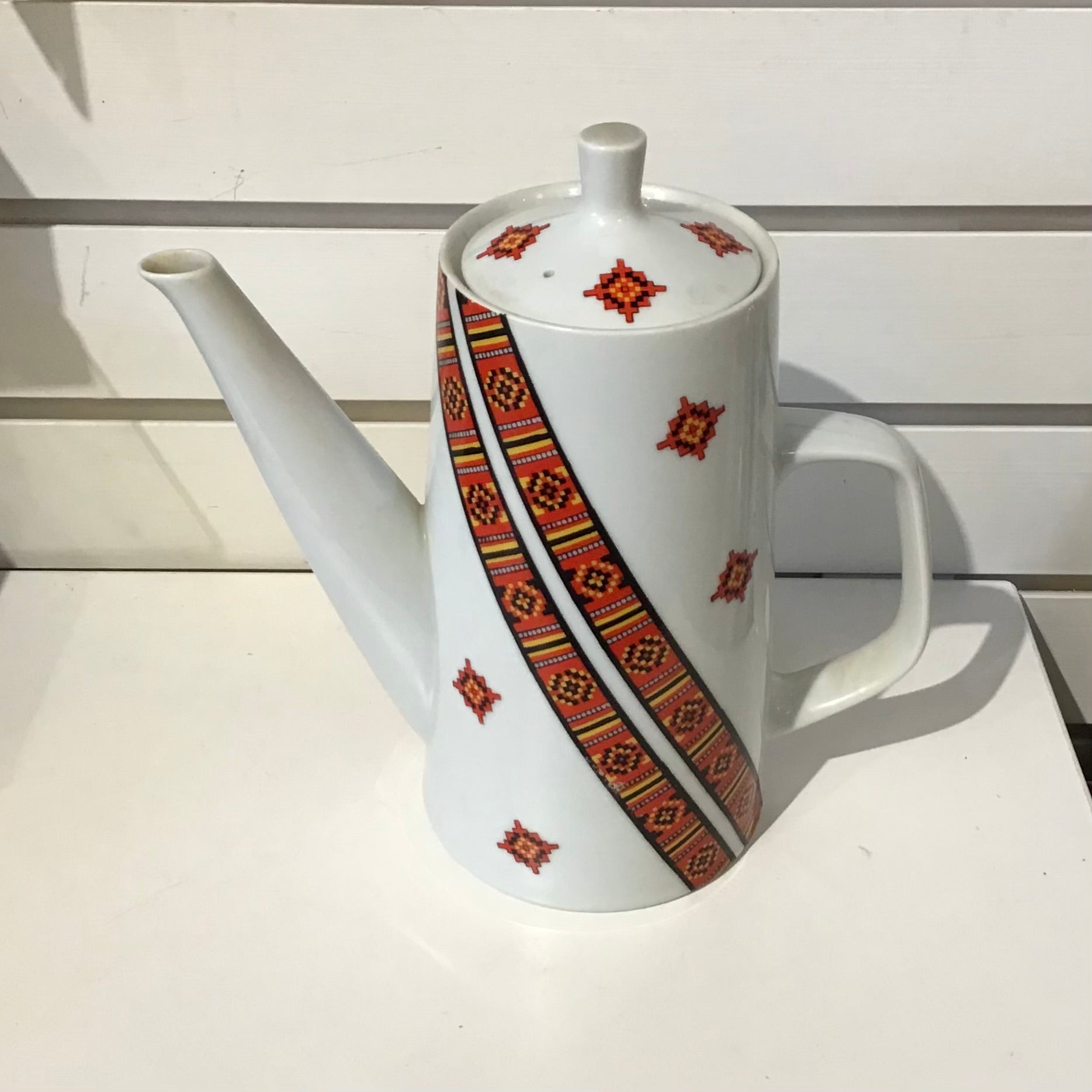 Ukraine Tea Making Pot Ukrainian Theme Coffee Pot – ethel20th