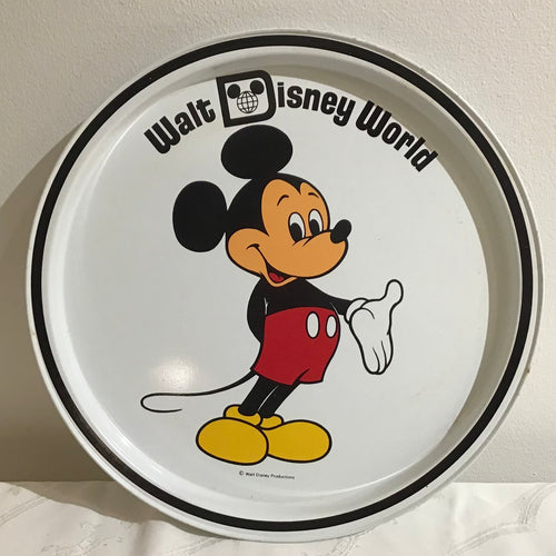 Vintage Walt Disney World Mickey Mouse Tray