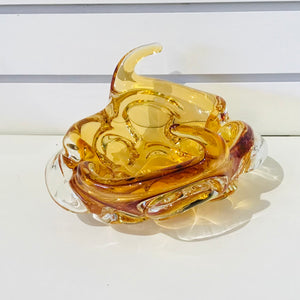 Amber Stretch Glass