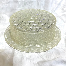 Load image into Gallery viewer, Vintage Glastic Acrylic Covered Cake Plate
