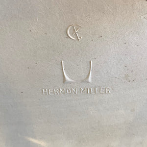 Vintage Herman Miller Upholstered Shell Chair