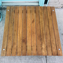 Load image into Gallery viewer, Outdoor Portable Roll-Up Teak Table