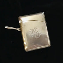 Load image into Gallery viewer, Antique Silver Match Safe
