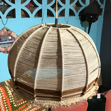 Load image into Gallery viewer, 1970s BoHo Swag Lamp