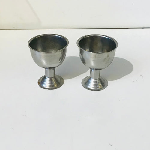 Vintage Stainless Steel Eggcups