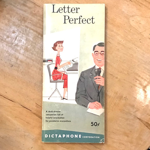 1956 Letter Perfect Guide - Dictaphone Corporation