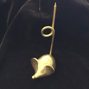 Brass Desk Mouse