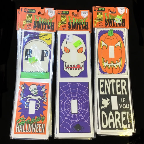 Deadstock Fright Switch Halloween Light Switch Covers