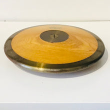 Load image into Gallery viewer, Vintage Wood &amp; Brass Track &amp; Field Discus