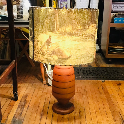 Rustic Style Table Lamp