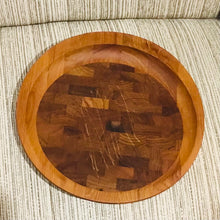 Load image into Gallery viewer, Dansk Staved Teak Serving Board