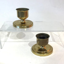 Load image into Gallery viewer, Brass Candlesticks