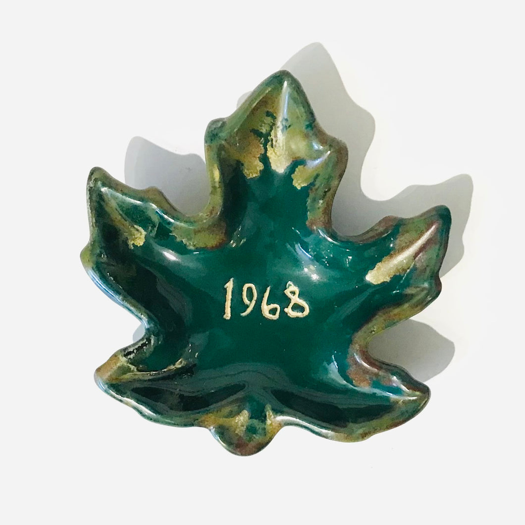 1968 Maple Leaf Dish