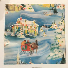 Load image into Gallery viewer, Vintage Christmas Wrapping Paper Remnants
