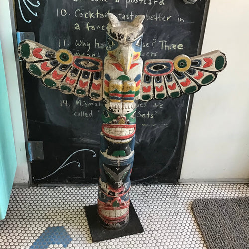 Vintage Souvenir Totem Pole