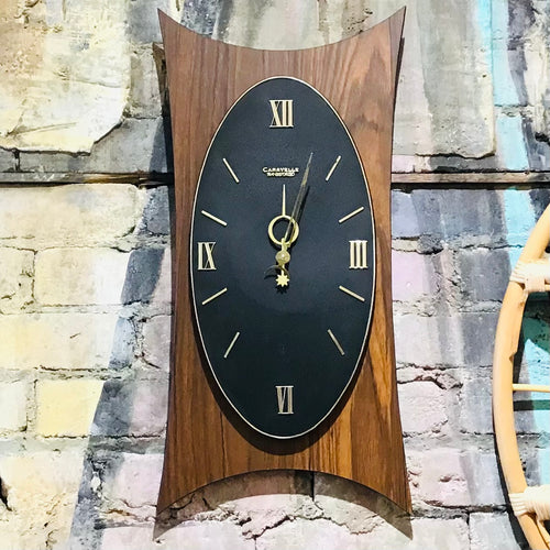 1960s Bulova Caravelle Transistorized Wall Clock